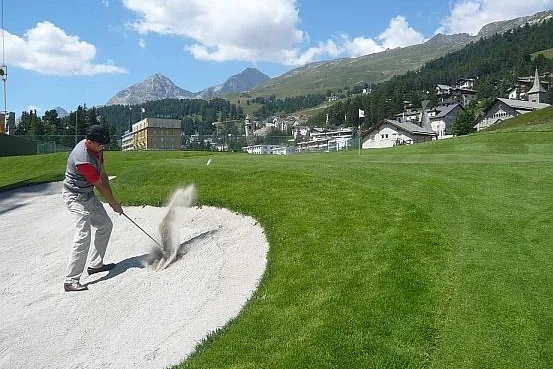 Bild: Golfen mit einem Weltstar