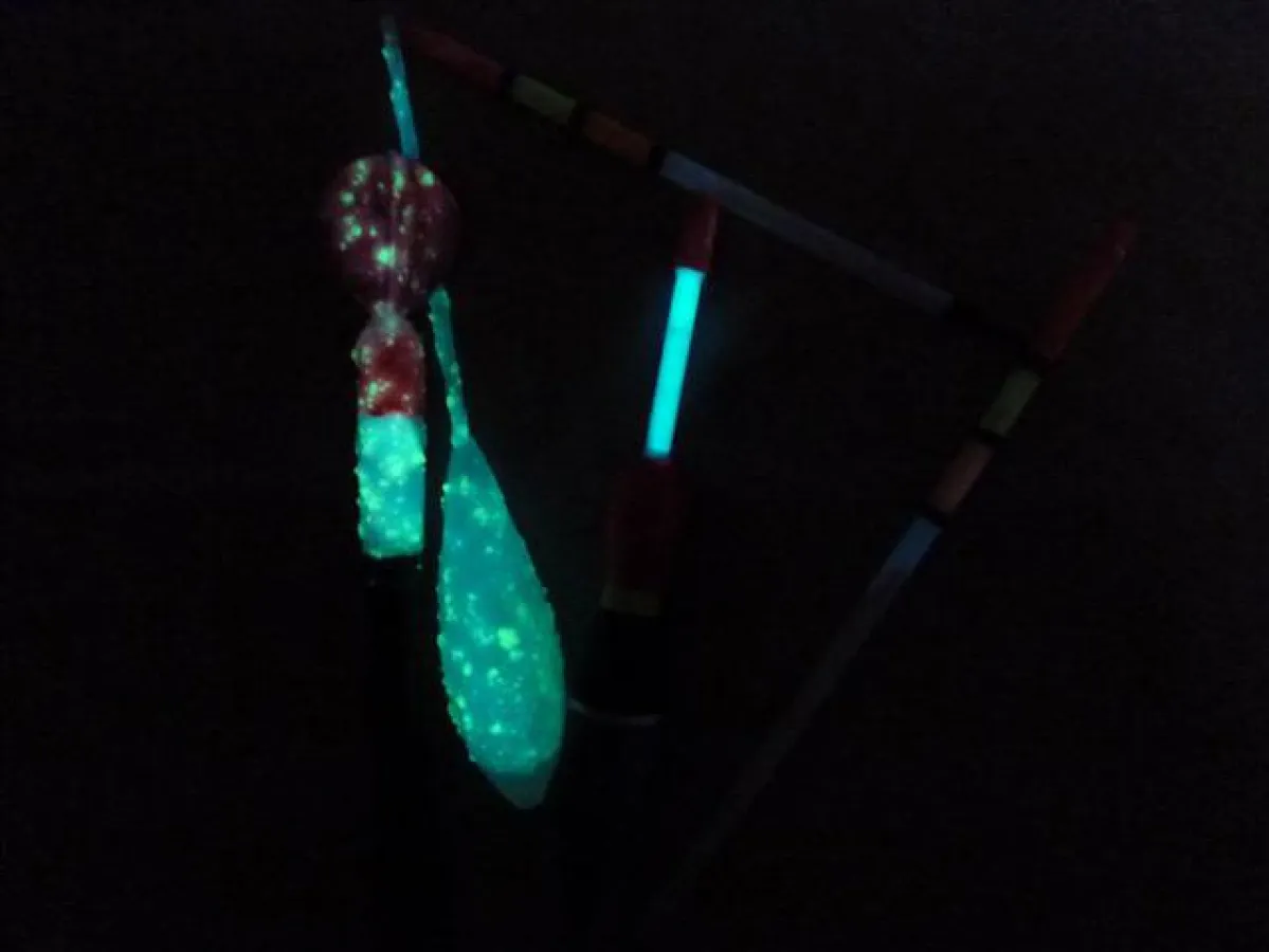 Beispiel: Schwimmer punktuell und gleichmäßig leuchtend