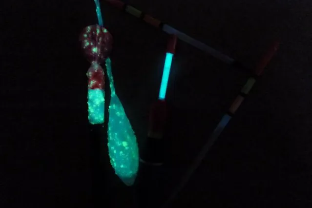 Leuchtende Köder und Schwimmer - Angler entdecken NighTec-Produkte Bild: Leuchtende Köder und Schwimmer - Angler entdecken NighTec-Produkte