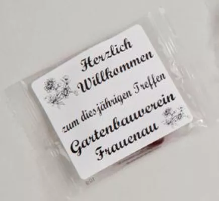 Bild: Ideen für die Vereinsfeier - Mit individuell bedruckten Süßigkeiten Mitglieder begeistern