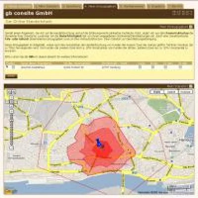 "Standortanalyse im Internet - gb consite GmbH veröffentlicht den "Online Standortcheck" Bild: "Standortanalyse im Internet - gb consite GmbH veröffentlicht den "Online Standortcheck"