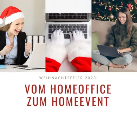 Bild: Ihre "Virtuelle Weihnachtsfeier" - Kollegen, Kunden und Partner von überall einladen!