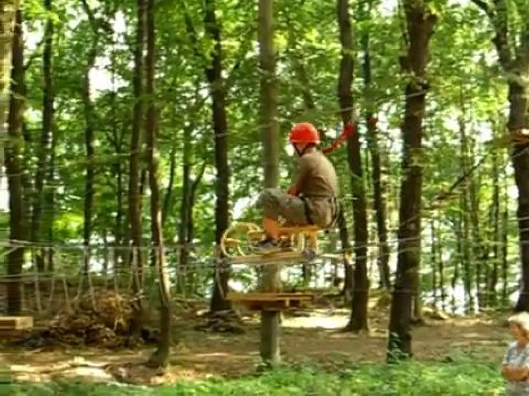 Benefizwettbewerb im Kletterwald Blankenburg