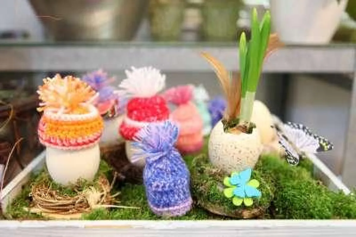Florale Osterkreation von Floristin Christiane Kress.