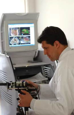 Bild: Brachytherapie bei Prostatakrebs - Behandlungserfolg der Seed-Implantation ist von der Erfahrung der Ärzte abhängig
