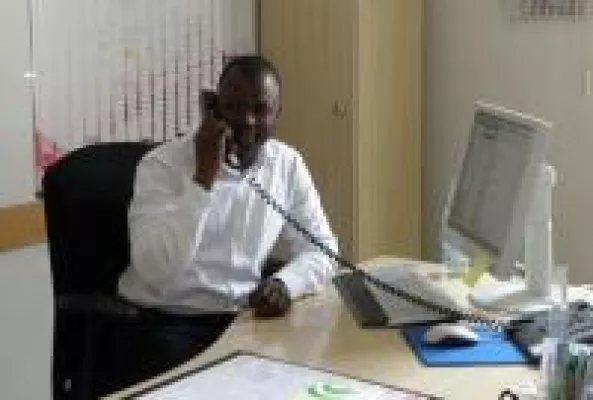 Habib Shahadu macht im Rahmen eines internationalen Austausches Station in Regensburg Bild: Habib Shahadu macht im Rahmen eines internationalen Austausches Station in Regensburg