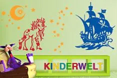 Spielend leichte Abwechslung im Kinderzimmer mit Wandtattoos von Klebefieber.de Bild: Spielend leichte Abwechslung im Kinderzimmer mit Wandtattoos von Klebefieber.de