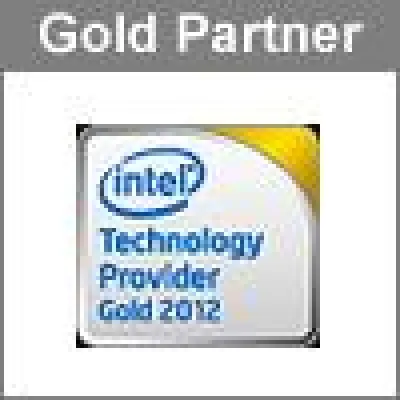 Bild: Goldpartnerschaft mit Intel - eine bessere Qualität für den Kunden