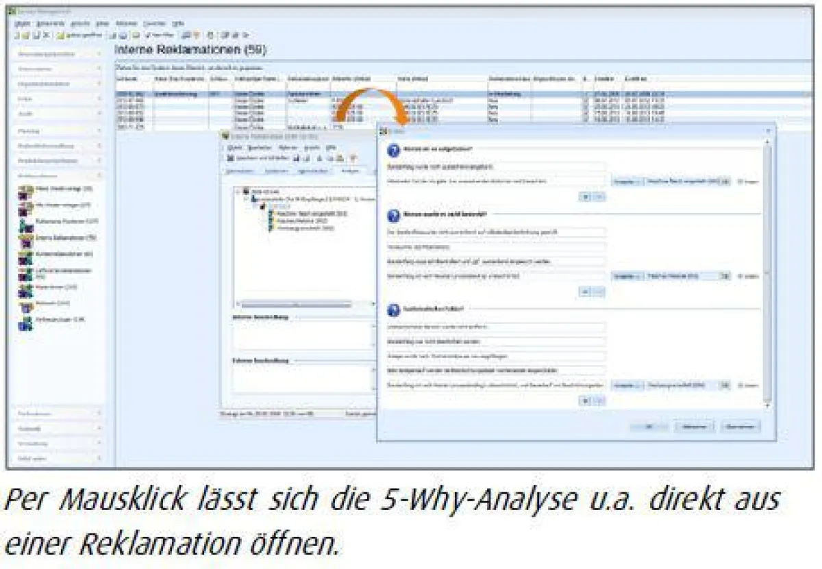 5-Why integriert in SYNCOS CAQ