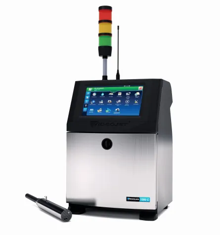 Bild: Der neue Videojet 1580 C für leicht pigmentierte Tinten 