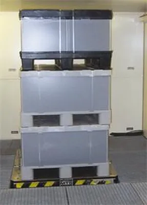 Bild: Versandeinheiten auf der Marterstrecke