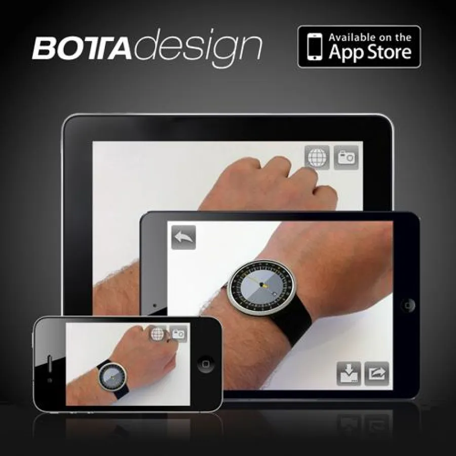 Botta-Design UNO 24 in iOS Augmented Reality App