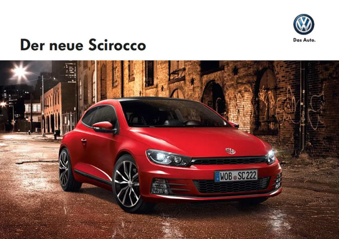 Der neue Volkswagen Scirocco präsentiert von MAGROUND