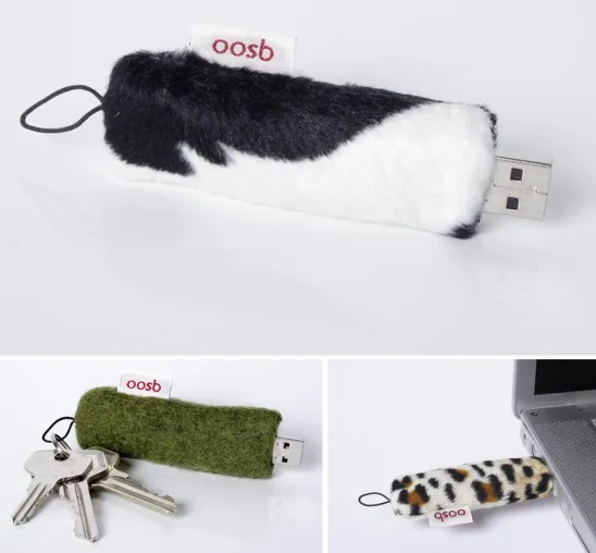 Bild: Die USB-Allesspeicher im individuellen Gewand