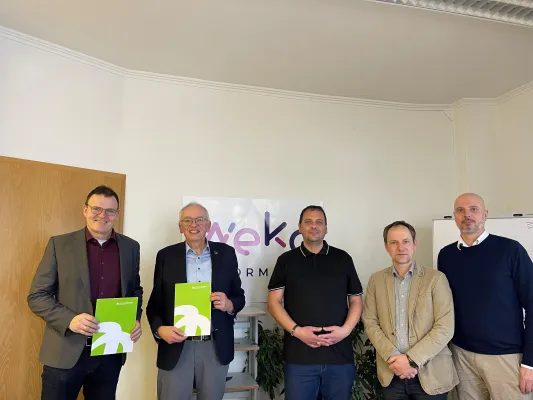 Start in eine starke Partnerschaft: Hochschule Nordhausen und WEKO Informatik GmbH fördern praxisorientiertes Studium Bild: Start in eine starke Partnerschaft: Hochschule Nordhausen und WEKO Informatik GmbH fördern praxisorientiertes Studium