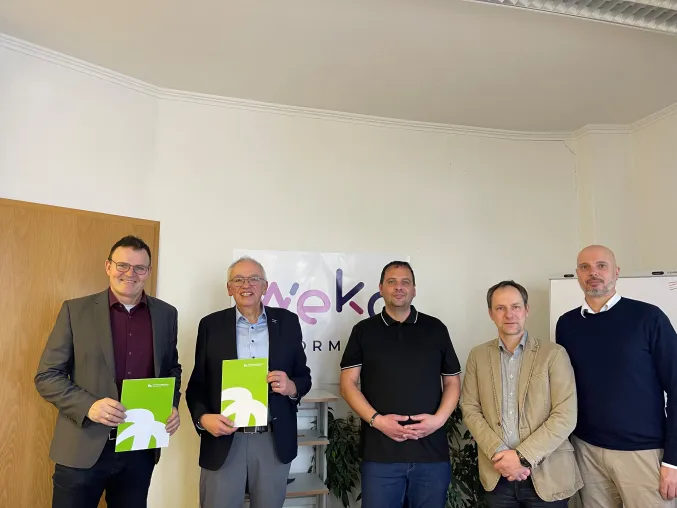 Bild: Start in eine starke Partnerschaft: Hochschule Nordhausen und WEKO Informatik GmbH fördern praxisorientiertes Studium