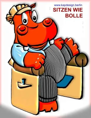 Bild: Sitzen wie Bolle