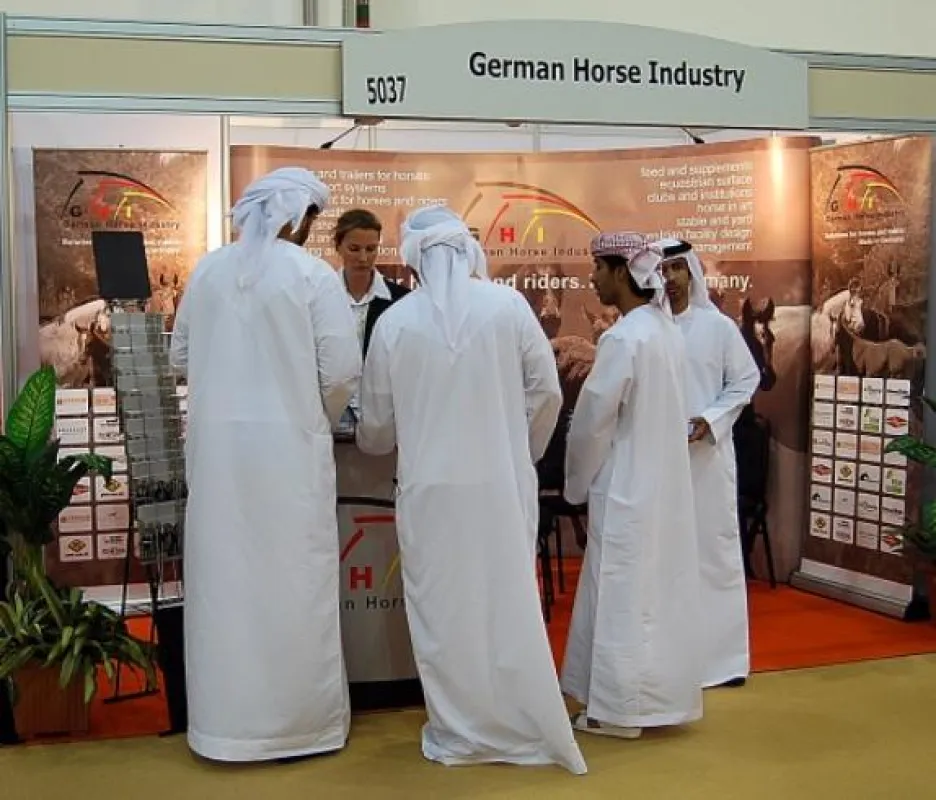 GHI-Messebeteiligung in Abu Dhabi 2008