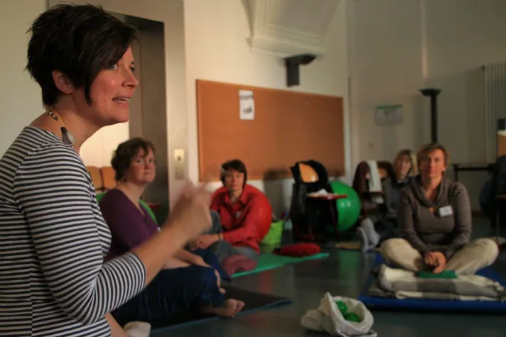 Bild: Richtig atmen - besser sprechen