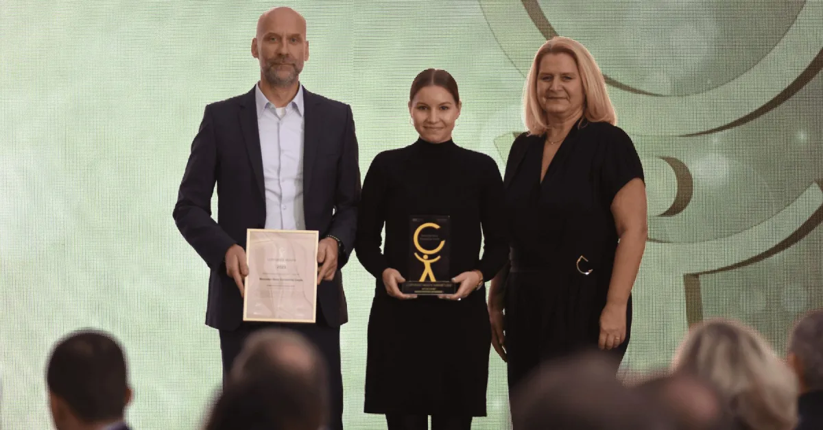 Verleihung Corporate Health Award - Mercedes-Benz Consulting GmbH