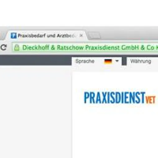 Erweitertes SSL-Zertifikat: Bei Praxisdienst-VET jetzt noch sicherer einkaufen Bild: Erweitertes SSL-Zertifikat: Bei Praxisdienst-VET jetzt noch sicherer einkaufen