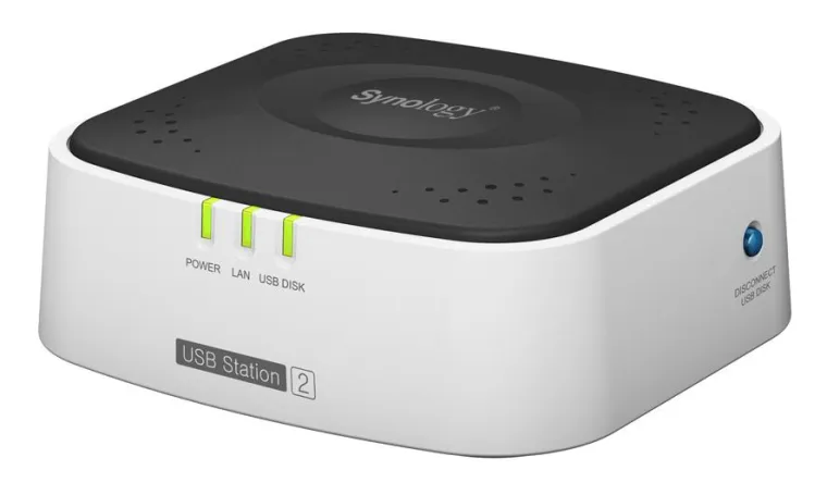 Bild: Multimediale Vernetzung mit der Synology USB Station 2