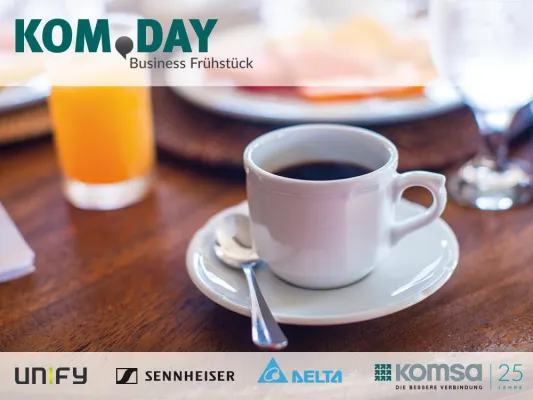 Auf einen Kaffee mit Unify, Sennheiser und Delta Bild: Auf einen Kaffee mit Unify, Sennheiser und Delta