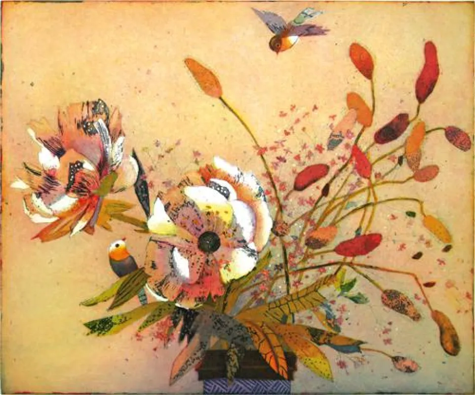 Blumen für Dich - Farbradierung 2012