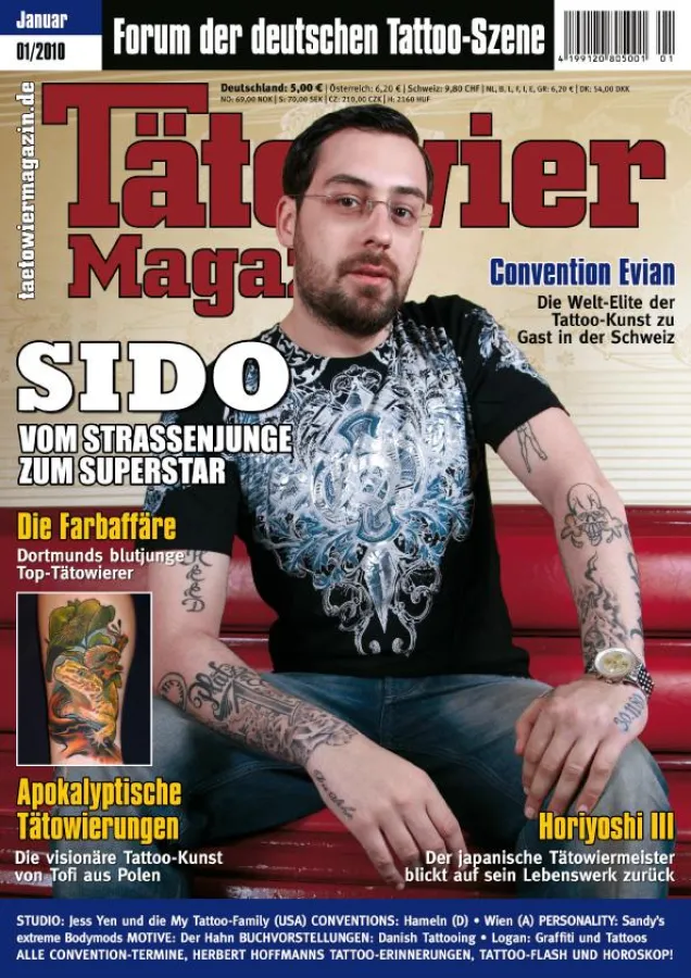 Sido – Exklusiv-Interview im TätowierMagazin