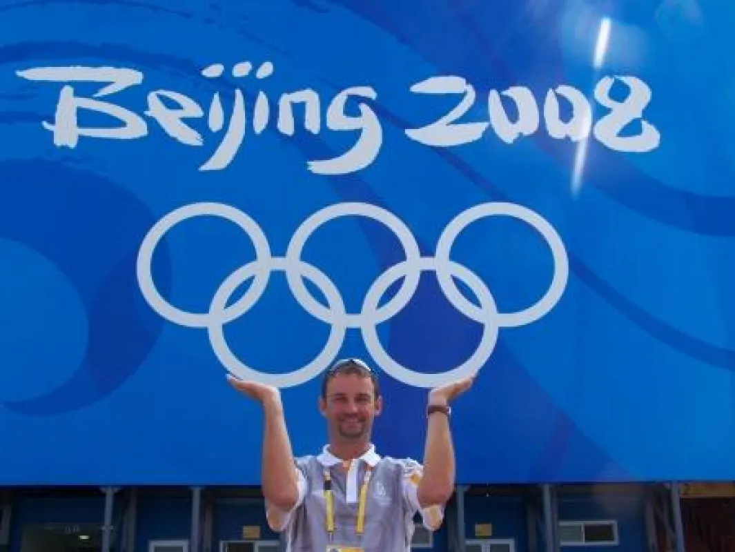 Mit einer Ehrenmedaille zurück aus Peking: Marc Hagener (Foto: privat)