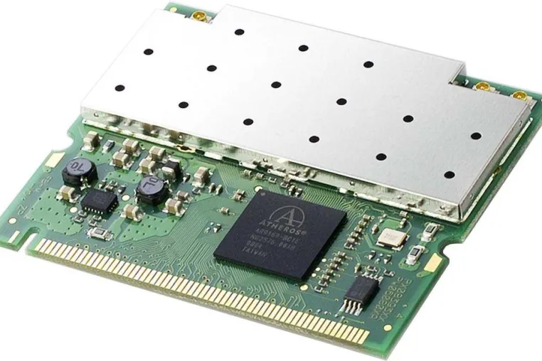 Bild: Mini-PCI Funkmodul mit 802.11n-Standard von Silex Technology