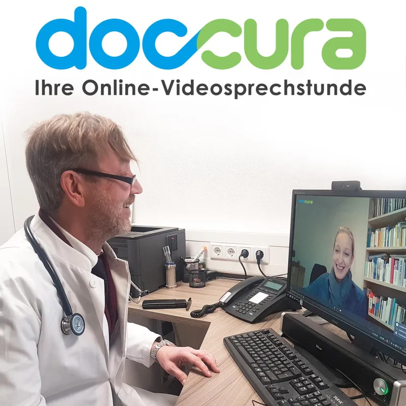 Doccura - Ihre Online-Videosprechstunde.