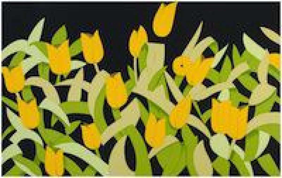 Alex Katz - Yellow Tulips