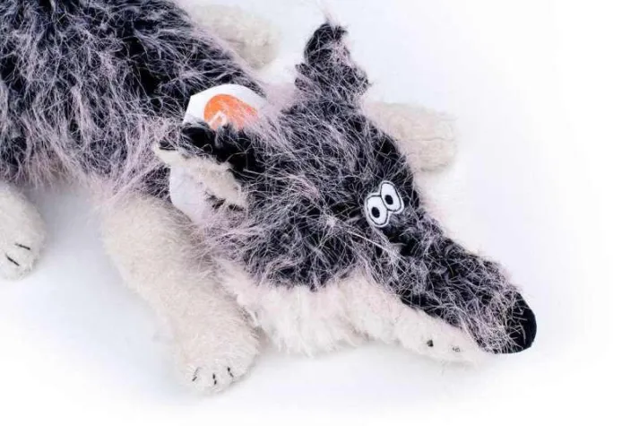 Bild: Ein Kuschelwolf für Olympia im ZDF