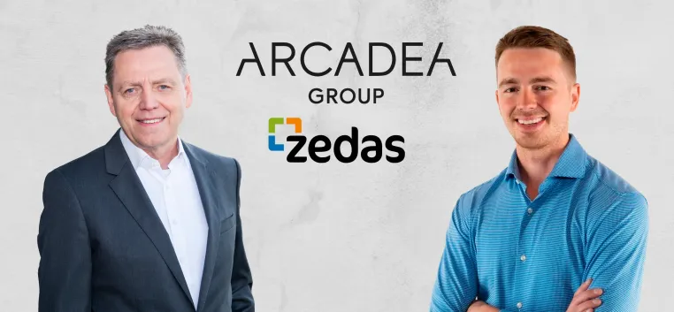 Bekanntmachung: Arcadea Group (CA) investiert in die ZEDAS GmbH (DE) Bild: Bekanntmachung: Arcadea Group (CA) investiert in die ZEDAS GmbH (DE)
