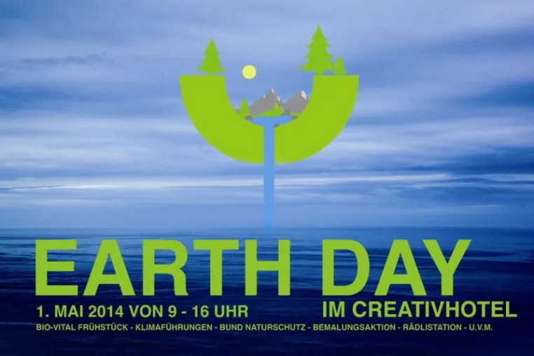 Bild: Creativhotel Luise lädt zum Earth Day-Aktionstag am 1. Mai ein