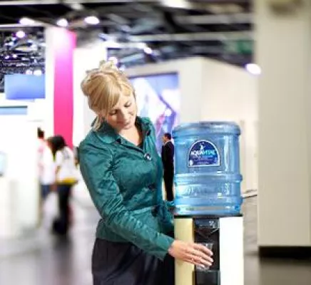 Bild: Mit Aqua Vital Wasserspendern für Messe und Event gerüstet