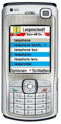 Langenscheidt Euro-Wörterbücher für Smartphones Bild: Langenscheidt Euro-Wörterbücher für Smartphones