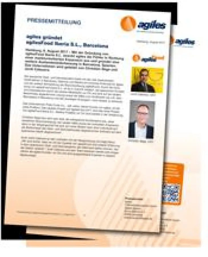 Pressemitteilung agilesFood Iberia