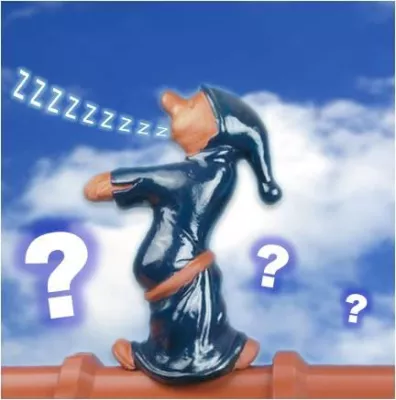 Bild: Dachschmuck - Der Schlafwandler eine Dachfigur im Trend