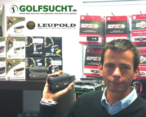 Bild: -Test the Best- die Leupold GX® Golf Laser Entfernungsmesser bei Golfsucht in München