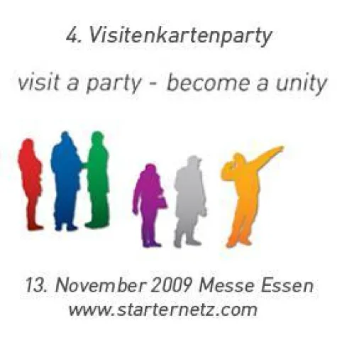 Bild: 4. Visitenkartenparty auf der START-Messe 2009 in Essen