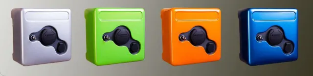 Bild: neue Ladesäule, Stromtankstelle und Solarcarport von Petring Energietechnik