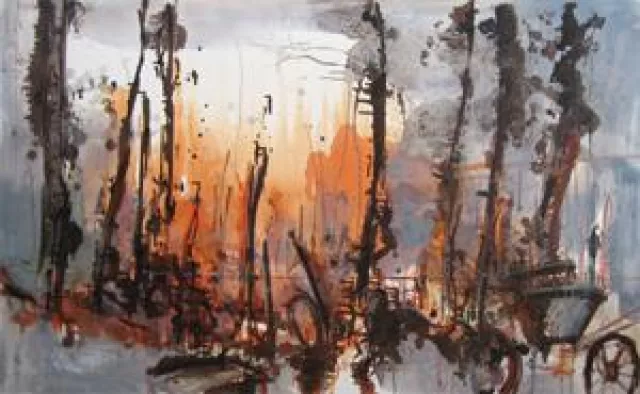 Bild: Die Moral ist gut (Verdun) - Malerei von Christine Keruth