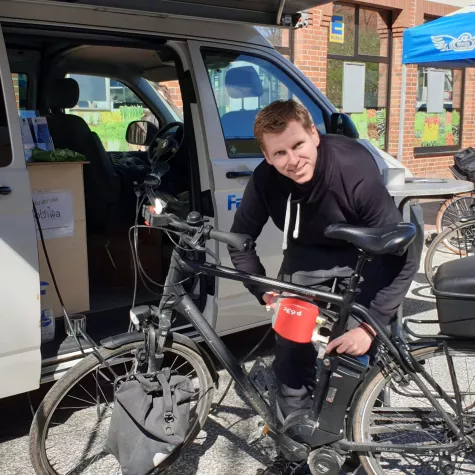 Bild: Fahrradcodierung gegen den Fahrraddiebstahl in Hamburg und Schleswig-Holstein!