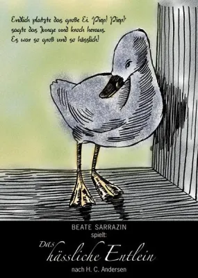 Bild: Beate Sarrazin inszeniert "Das hässliche Entlein". Vorpremiere am 10.03.2013 im Theater Anderswo.