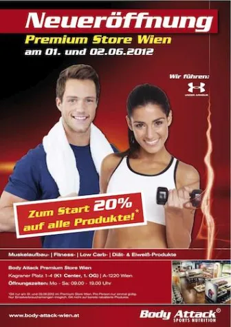 Neueröffnung in Österreich – Wien bekommt seinen eigenen Body Attack Premium Store Bild: Neueröffnung in Österreich – Wien bekommt seinen eigenen Body Attack Premium Store