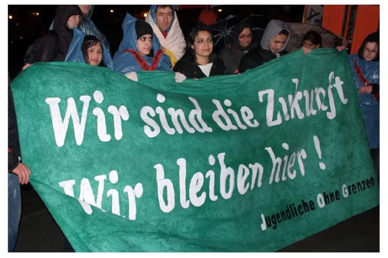 Bild: Menschenrechte kennen keine Grenzen! - Innenminister beraten über Residenzpflicht für Flüchtlinge