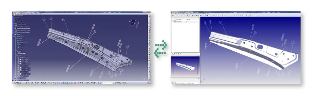 Von CATIA V5 nach NX: Elysiums JT-Konverter offiziell von Daimler zertifiziert