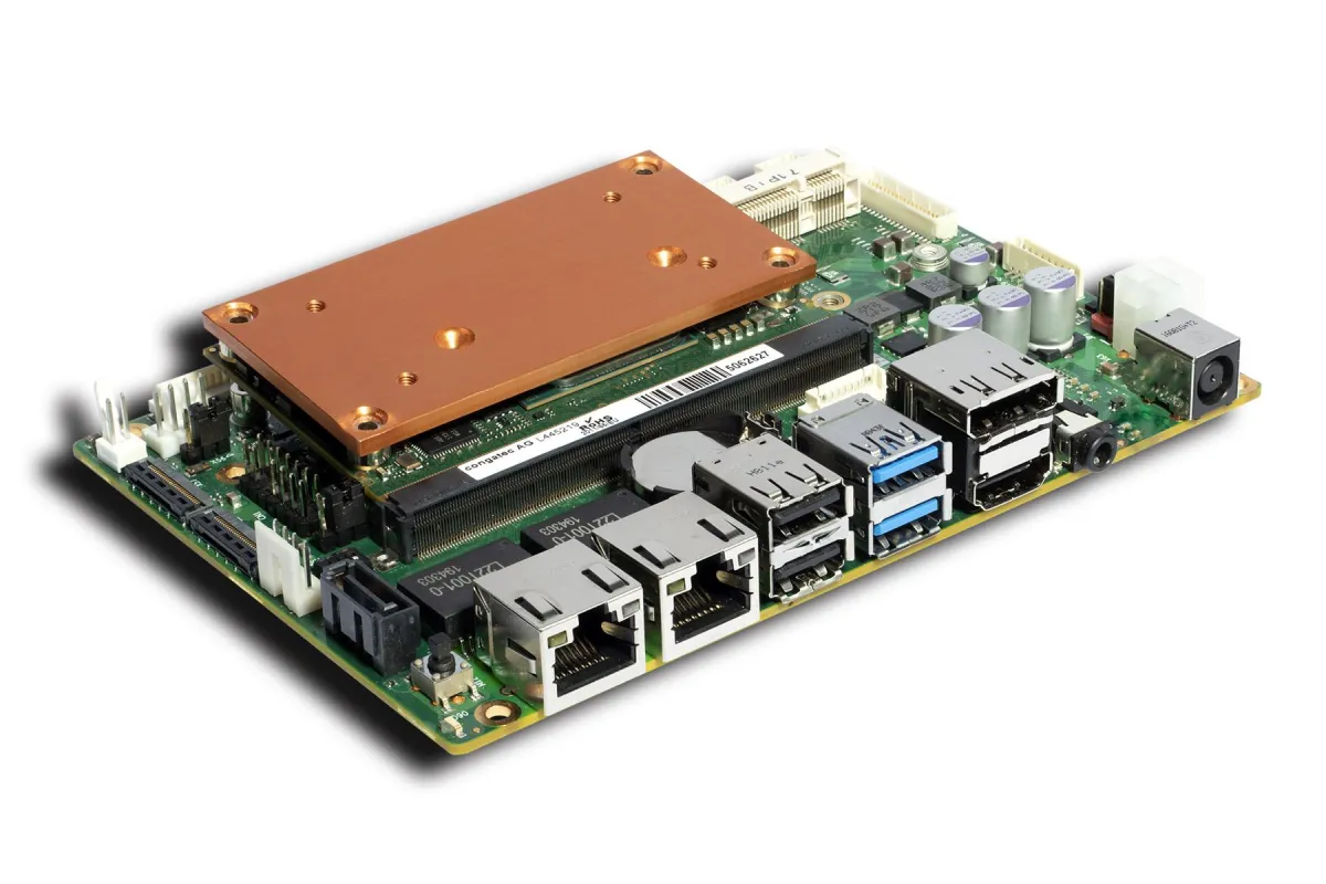 Applikationsfertige congatec COM/Carrier-Combo